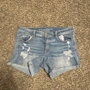 American Eagle jean shorts size 14